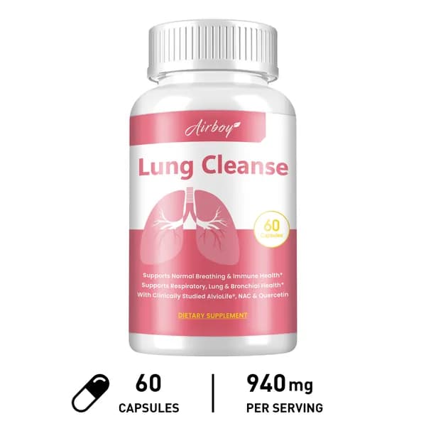 Биологически активная добавка Airboy Lung Cleanse разработана для поддержания здоровья дыхательной системы, легких, бронхов и иммунной системы.