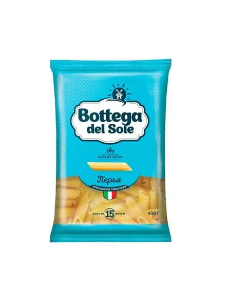 Bottega Макаронные изделия Перья 400 гр