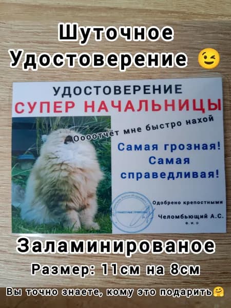 Бланк документа