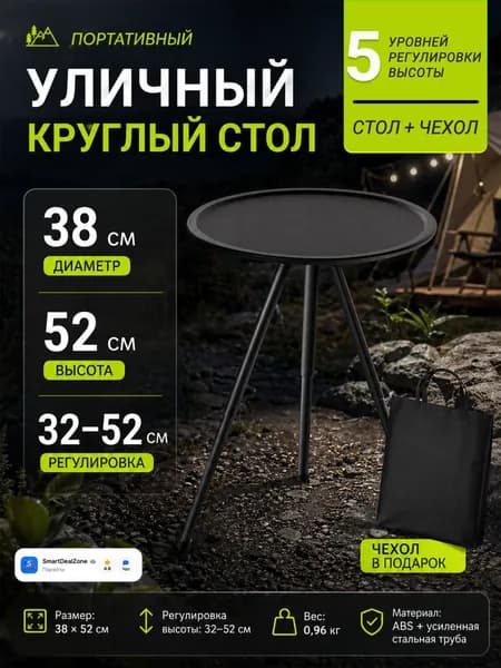 Садовый стол,Пластик 37.80х37.80х32 см