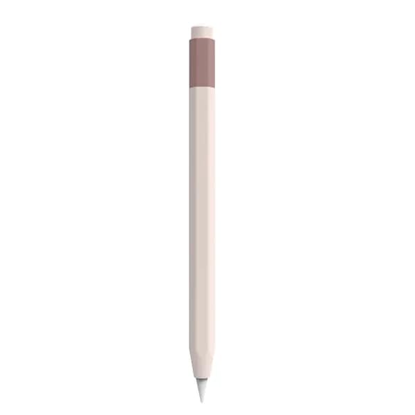 (1шт) Подходит для силиконовой защитной крышки Apple Pencil 3-розовый туманный цвет