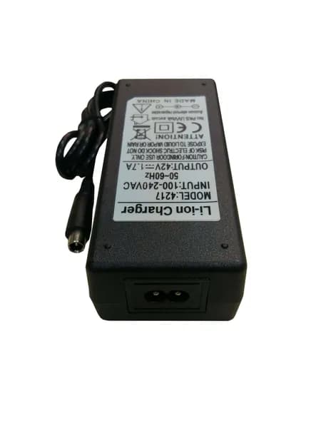 Блок питания для гироскутера Xiaomi 42V 1.7A 84W 7.9x5.5 мм с иглой черный, без сетевого кабеля