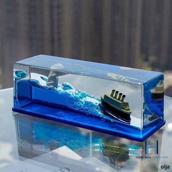 Коллекционная модель корабля,дрейфующая бутылка, Титаник/RMS Titanic Drift Bottle,украшение для рабочего стола