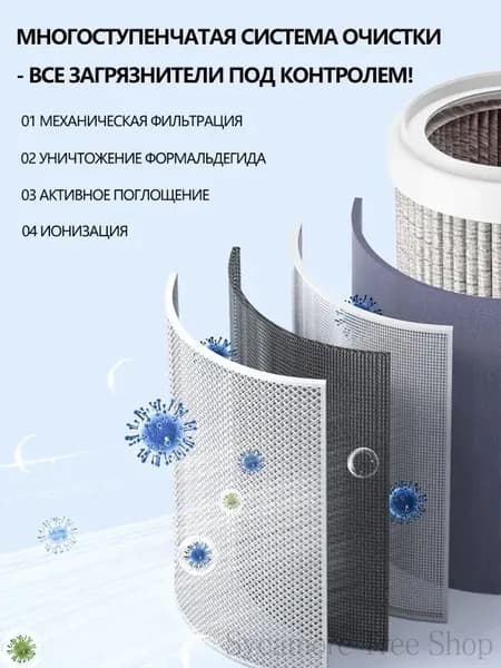 Очиститель воздуха Portable air purifier