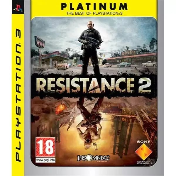 Видеоигра Resistance 2. Издание на диске. Английский язык на ps3.
