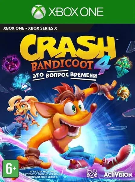 Игра Crash Bandicoot 4: Это Вопрос Времени (Xbox One, русские субтитры)