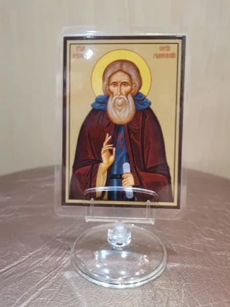 Иконка настольная "Сергей Радонежский"