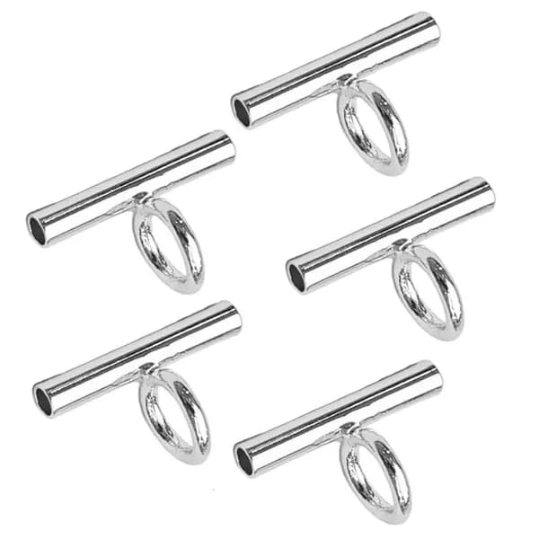Брошь-зажим для кулона, Серебро - 13MM