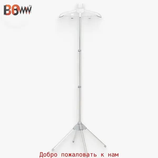 Вешалка напольная 160х50 см светло-серый