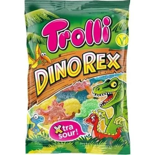 Жев. мармелад Trolli DinoRex Динозавр 100 гр.