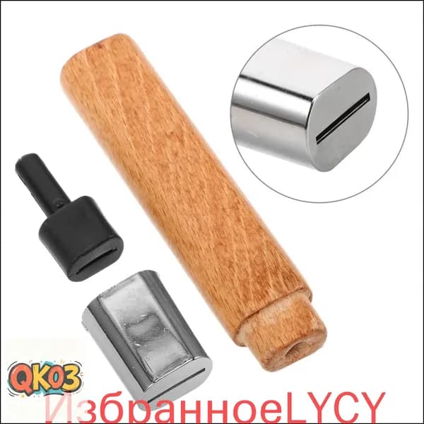 Эксклюзивная сменная рукоятка 11.70x2.30x1.80 см для кухонных принадлежностей изготавливается из модульных деревянных элементов