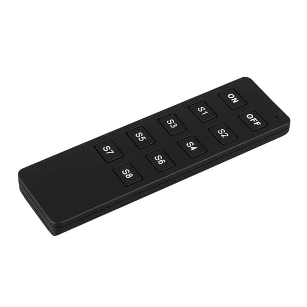 Пульт Intelligent Arlight SMART-801-22-8SC-MULTI Black (3V, 2.4G)