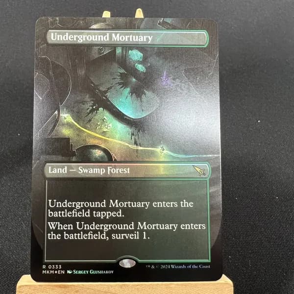 TCG Прокси-карты MTG Proxy МТГ Underground Mortuary MKM 333 foil