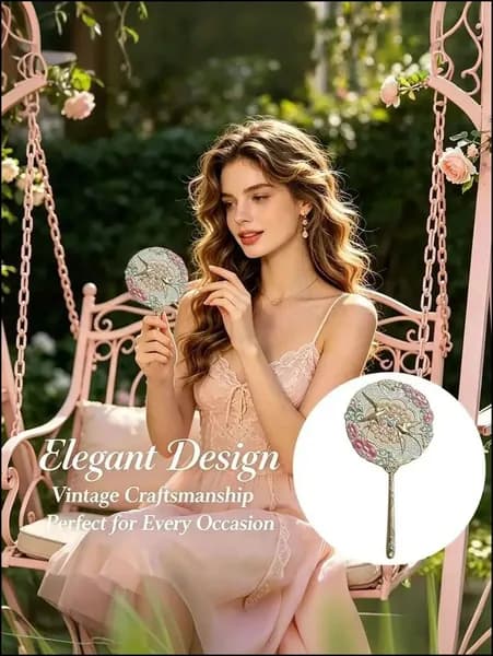 Flower Knows Зеркало интерьерное, 8 см х 13 см, 1 шт