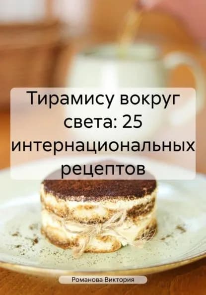 Тирамису вокруг света: 25 интернациональных рецептов | Романова Алексеевна Виктория | Электронная книга