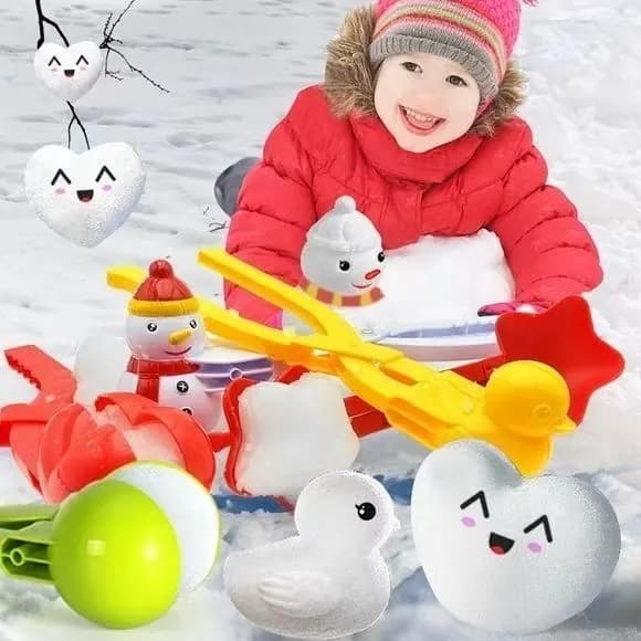 Игрушка для лепки снежков,Снежколеп детский Мячик