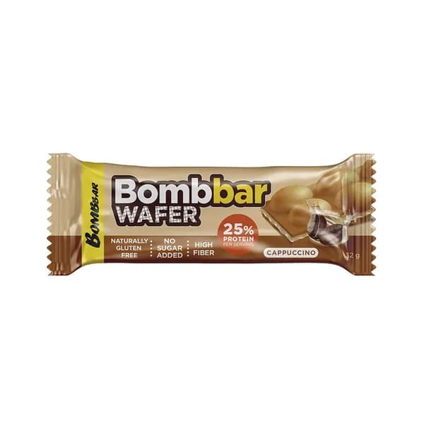 Батончик вафельный Wafer Капучино , Bombbar, 32 г, Россия