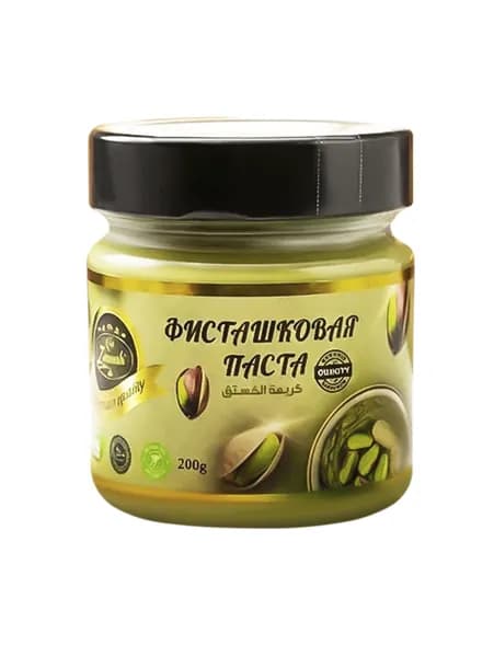 Фисташковая паста натуральная / для дубайского шоколада, "Zmarashi", 200гр.Турция