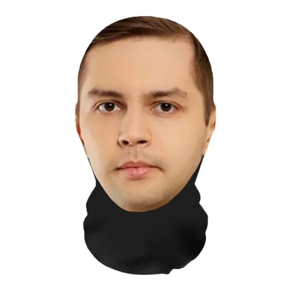 Маска карнавальная-Dmitry "sh1ro" Sokolov