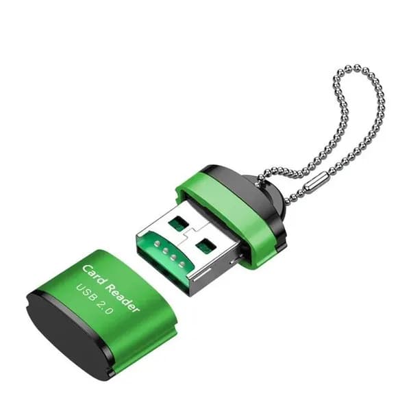Высокоскоростной мини-картридер USB 2,0, картридер TF Micro SD, адаптер карты памяти для