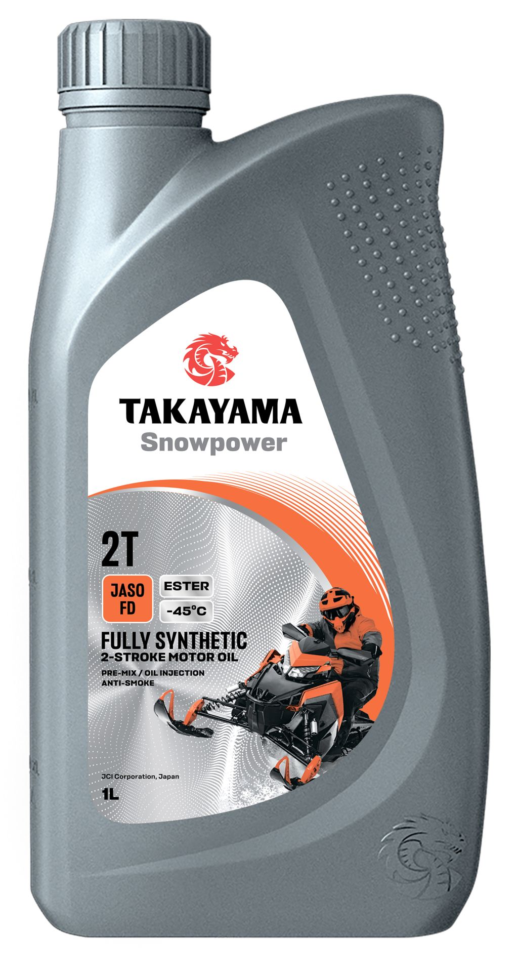 TAKAYAMA Snowpower 2Т Масло моторное, Синтетическое, 1 л