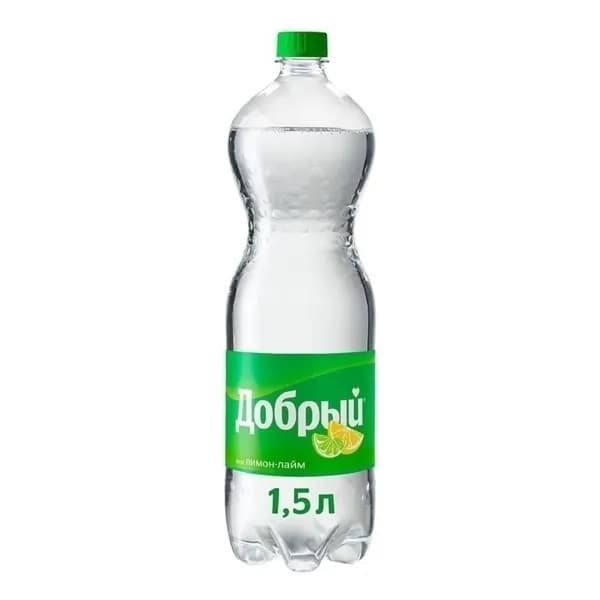 Газированный напиток Добрый лимон-лайм 1,5 л