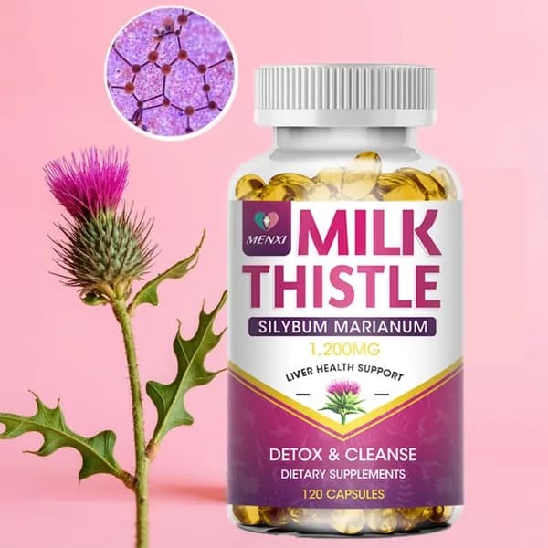 NOW Foods, Экстракт расторопши пятнистой(Milk Thistle), двойной концентрации, 300 мг, 200 растительных капсул