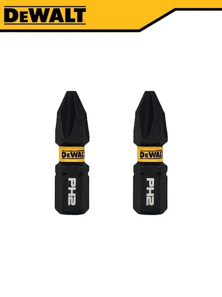 Ударопрочное сверло DEWALT PH2 B 25 mm 2pcs устойчивое к трещинам, высокая твердость, высокая посадка