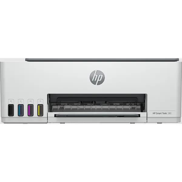 HP МФУ Лазерное HP Smart Tank 580 сканер копировальный аппарат Wi-Fi струйный танковый принтер 1F3Y2A, белый