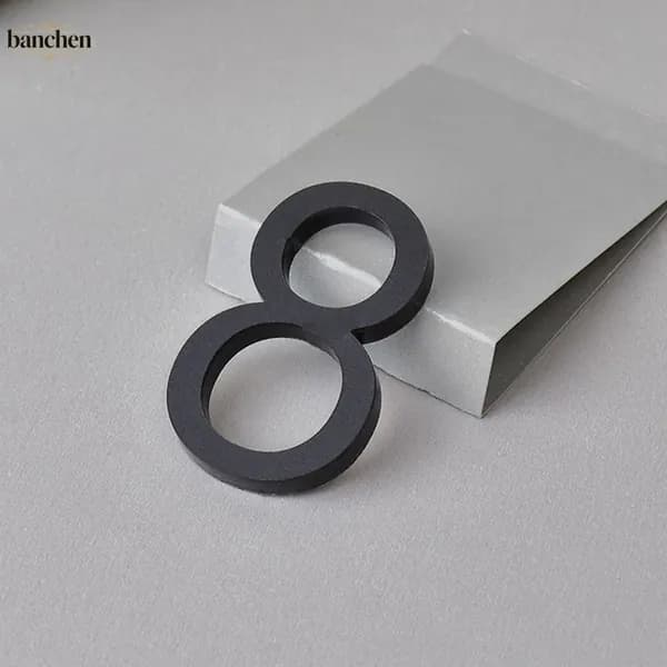 Наклейка с цифрами 0-9 для дверной таблички,Украшение дома,1 шт