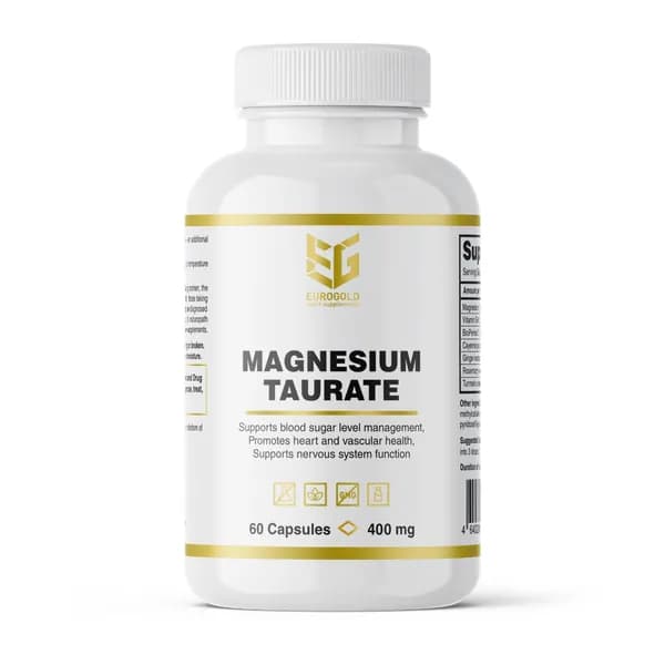 Биологически активная добавка к пище Magnesium taurate (Магния таурат). - 400мг 60 капсул