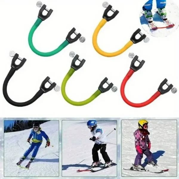 Ski Tip Connector Тренер для детей Лыжи Помочь новичкам