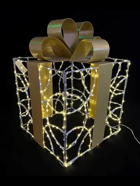 Фигура подарочная упаковка 555Led, 72см