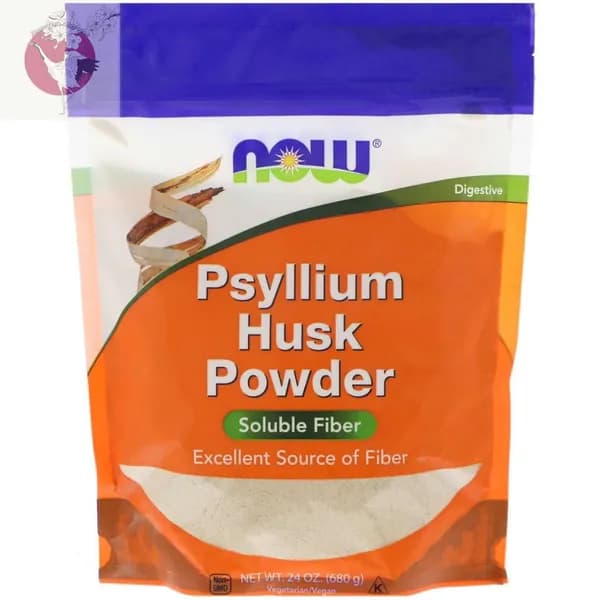 NOW, Psyllium Husk Powder (Псиллиум), клетчатка, порошок семян подорожника для пищеварения, 680 г