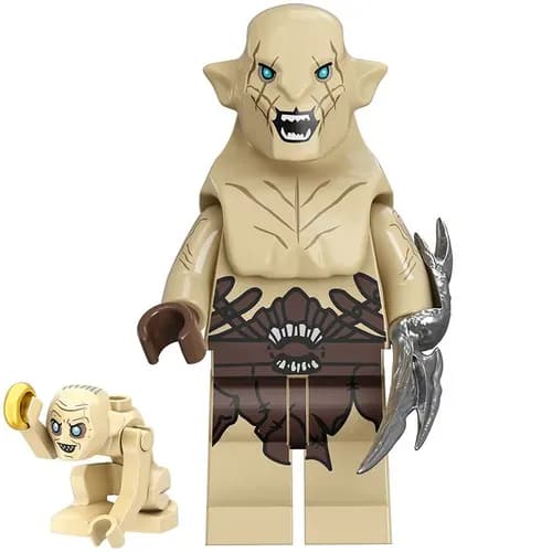 Фигурка Lord of the Rings Властелин Колец Азог и Голлум Совместима с Lego Конструктор для мальчиков