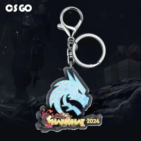 Брелок,TEAM SPIRIT, CSGO/CS2, брелок с автографом.