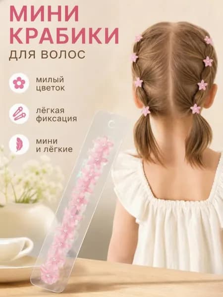 Заколка для волос 10 шт.