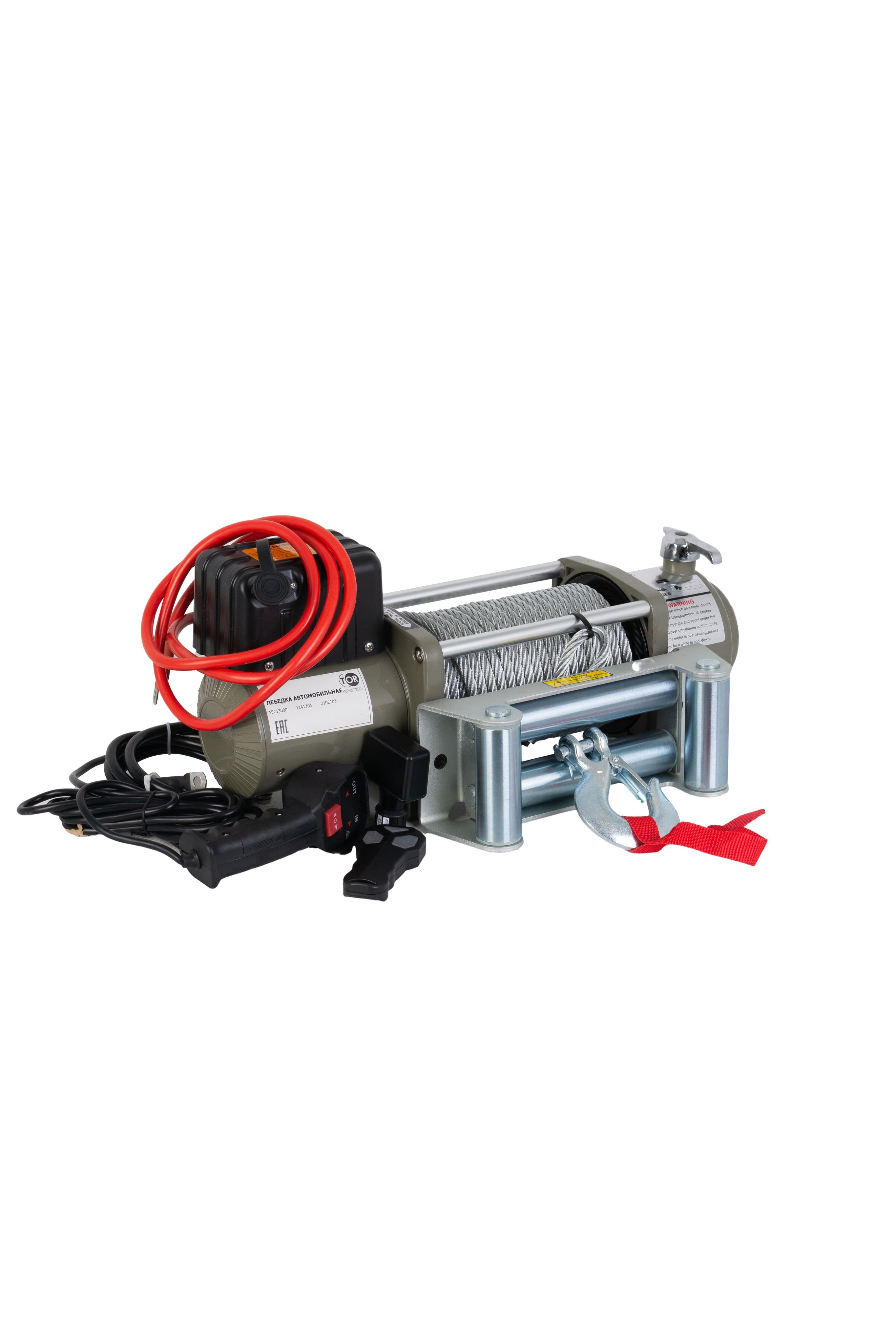 Лебедка автомобильная TOR 5897 кг 28 м 12 V/TOR industries