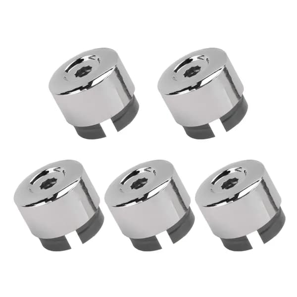 OZO2-7L6 601 173A 2ZZ 5 шт. хромированный колесный болт с гайкой крышка совместим 2004-2017 7L6601173A