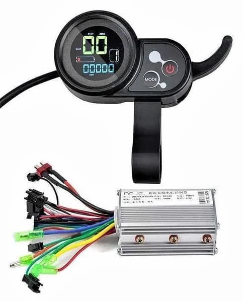 Контроллер 36/48В 17А с LCD-дисплеем и курком газа S887 для электросамоката Patgear