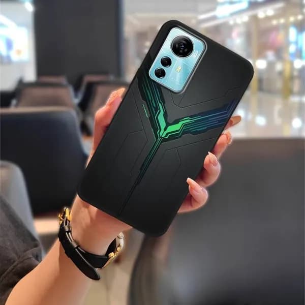 Чехол Lulumi для телефона ZTE Blade V41 Smart/A72S, защитный чехол из мягкого ТПУ, прочный, полностью облегающий, из механического силикона.
