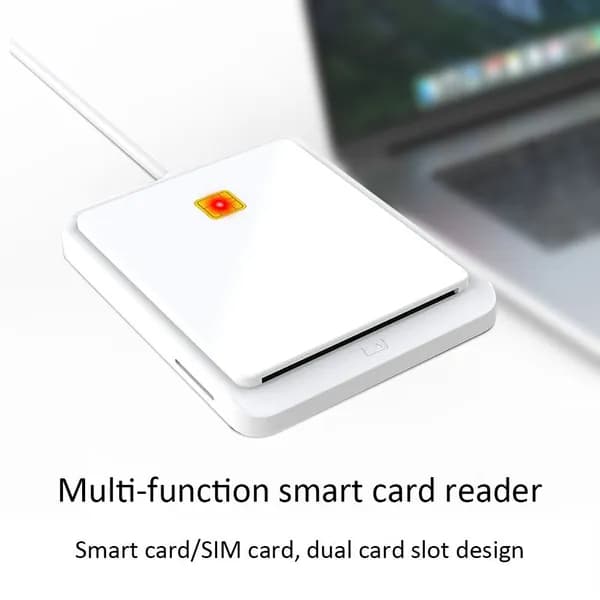 Универсальный USB-ридера CR317 для смарт-карт и SIM-карт, поддержка ISO 7816