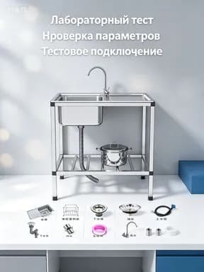 Садовая кухня,43х78х76см