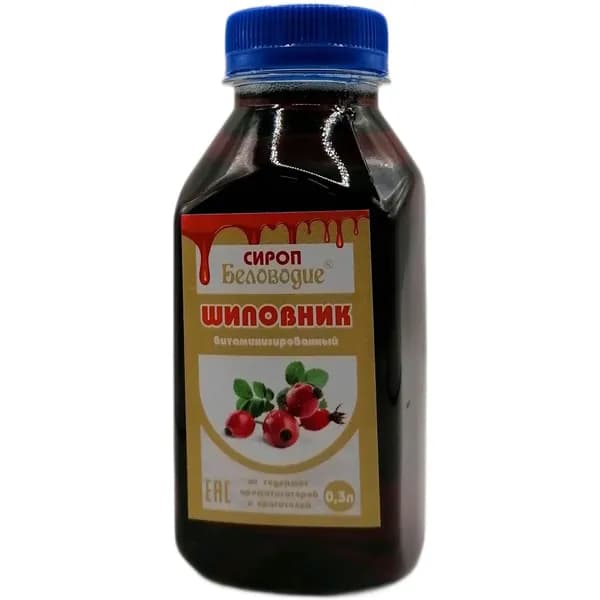 Сироп Шиповник (для горячих напитков) 0,3л
