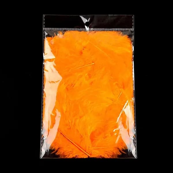 100 Pcs Прозрачные шары с наполнителем и декоративными перьями