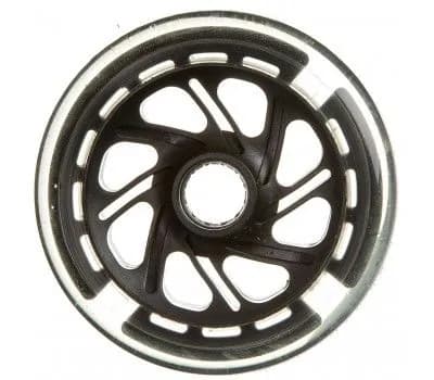 Колесо PU 120mm для пластиковых самокатов со светом, Х71235