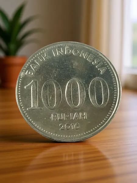 Индонезия 1000 рупий 2016. UNC