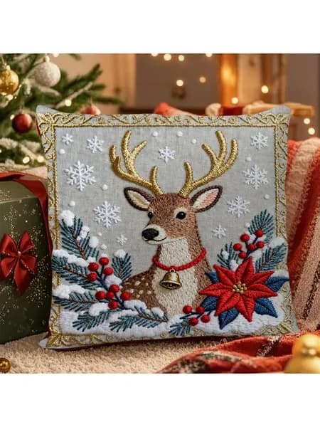 fioaeu Наволочка, наволочка, Лён, 45x45 см  1шт