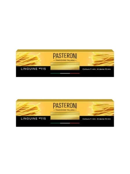 Pasteroni Макароны Лингвине №115, 400 г, 2 шт