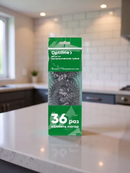 OPTILINE Губка, 3 шт.